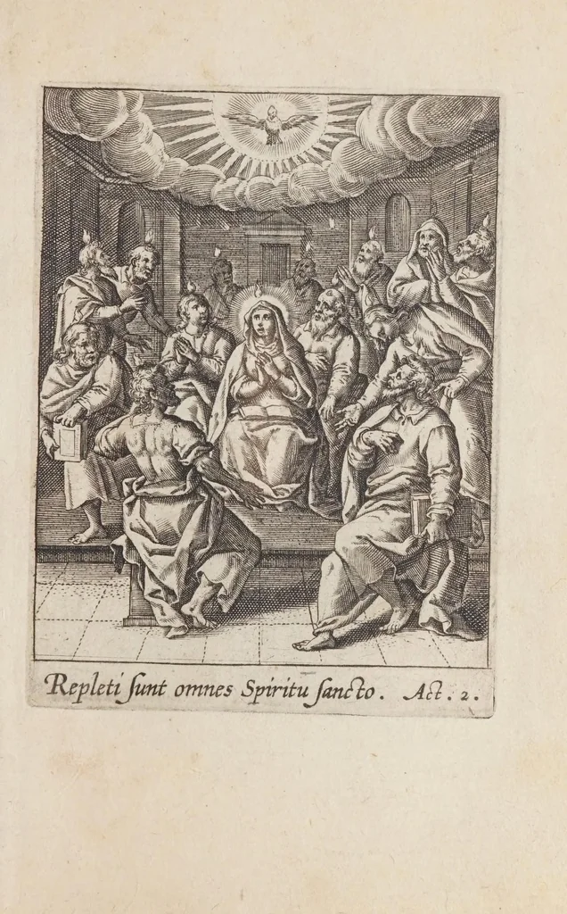 An illustration from Passio et resvrrectio D.N. Iesv Christi / edita et excusa ab Ad. Collaert., 1600, leaf 127