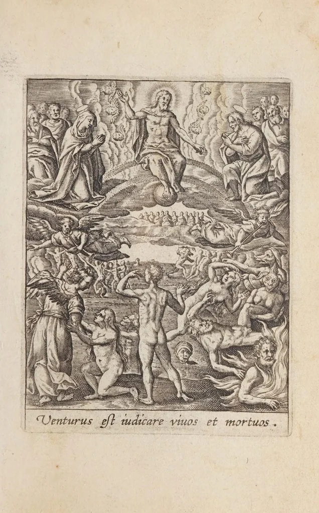 An illustration from Passio et resvrrectio D.N. Iesv Christi / edita et excusa ab Ad. Collaert., 1600, leaf 131