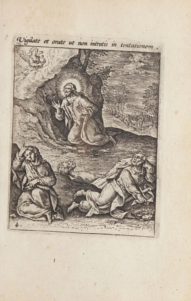 An illustration from Passio et resvrrectio D.N. Iesv Christi / edita et excusa ab Ad. Collaert., 1600, leaf 19