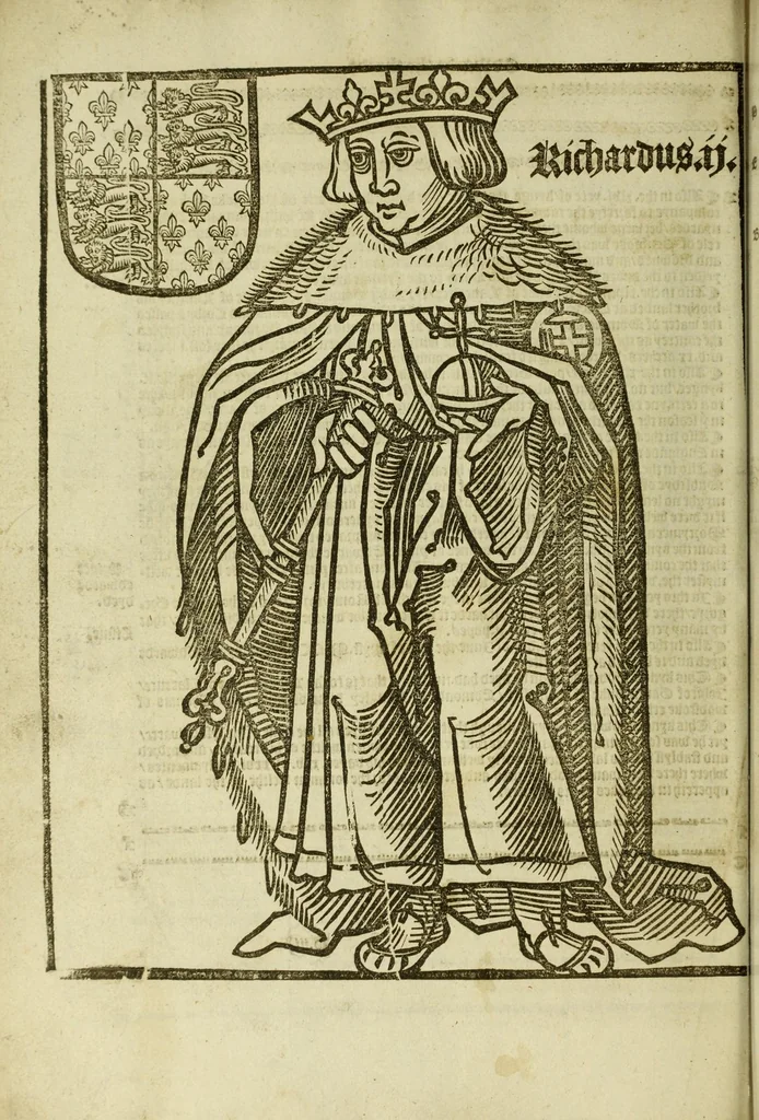 An illustration from The pastyme of people : the cronycles of dyuers realmys and most specyally of the realme of Englond, 1530, leaf 110