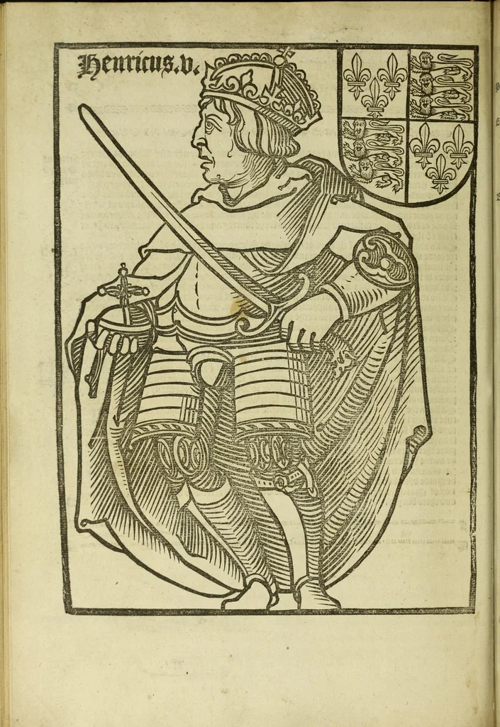An illustration from The pastyme of people : the cronycles of dyuers realmys and most specyally of the realme of Englond, 1530, leaf 118