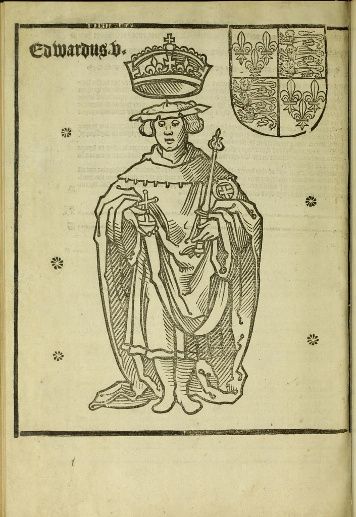 An illustration from The pastyme of people : the cronycles of dyuers realmys and most specyally of the realme of Englond, 1530, leaf 138
