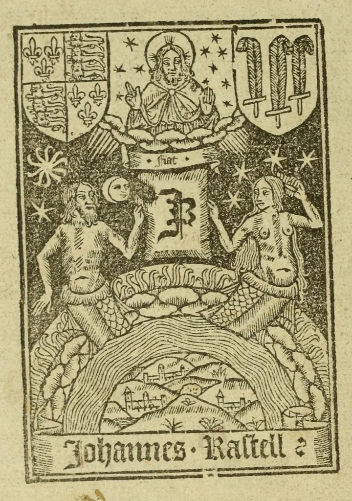 An illustration from The pastyme of people : the cronycles of dyuers realmys and most specyally of the realme of Englond, 1530, leaf 144