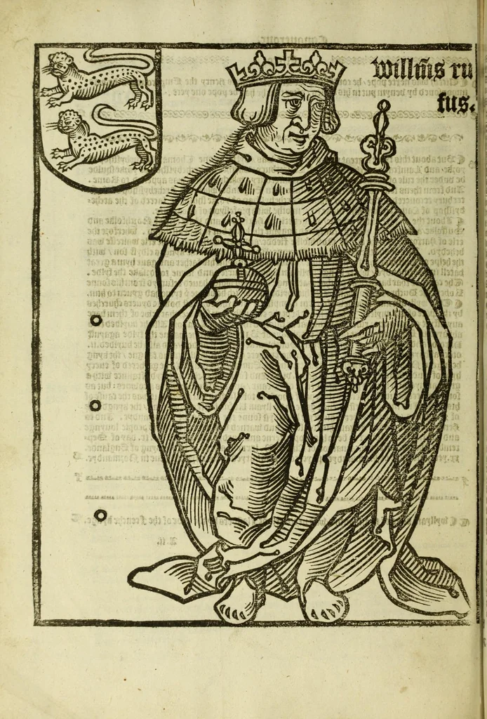 An illustration from The pastyme of people : the cronycles of dyuers realmys and most specyally of the realme of Englond, 1530, leaf 72