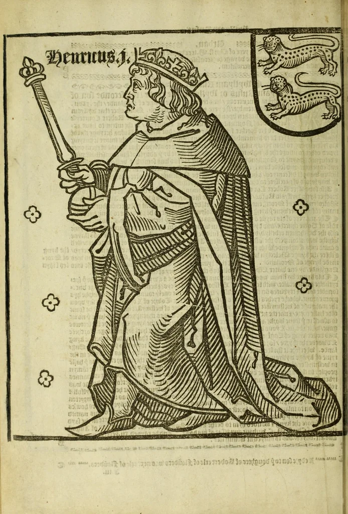 An illustration from The pastyme of people : the cronycles of dyuers realmys and most specyally of the realme of Englond, 1530, leaf 74