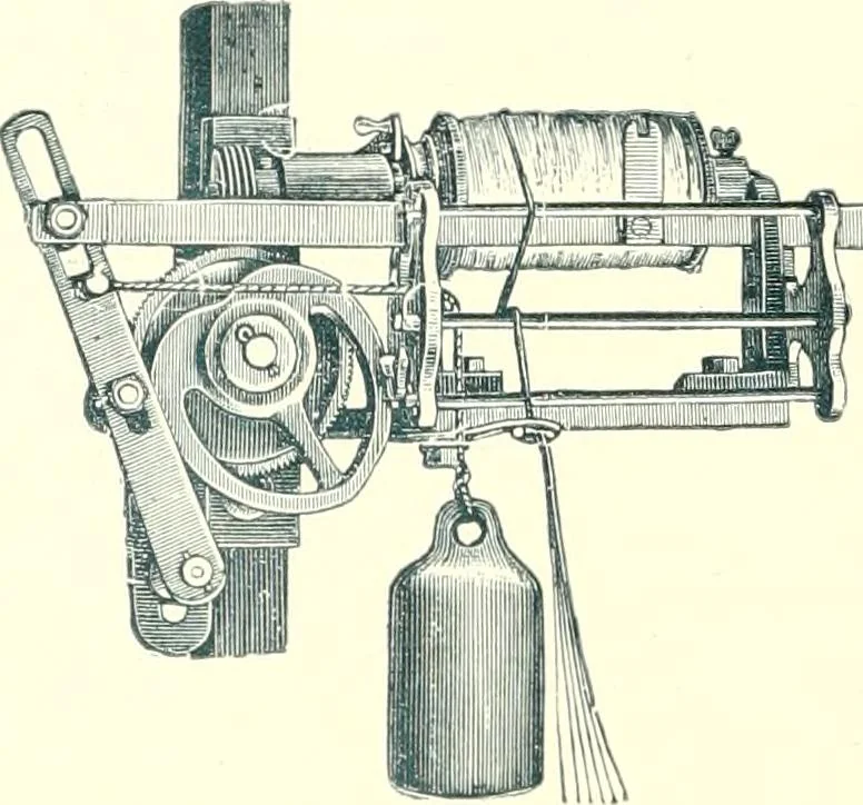 An illustration from Patentees and makers of machinery : on the latest and most approved principles for preparing, spinning & doubling, cotton, cotton waste, wool, worsted, silk, and bigonia yarns, 1900, leaf 145