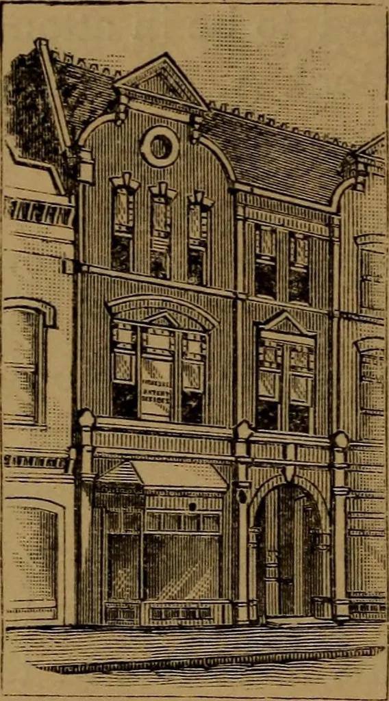 An illustration from Patent soliciting and United States court practice, with remarks concerning specifications and claims, drawings, official examination, appeals, reissues, searches and reports, court practice, interferences, foreign patents, etc, 1883, leaf 31