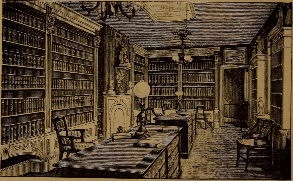An illustration from Patent soliciting and United States court practice, with remarks concerning specifications and claims, drawings, official examination, appeals, reissues, searches and reports, court practice, interferences, foreign patents, etc, 1883, leaf 33