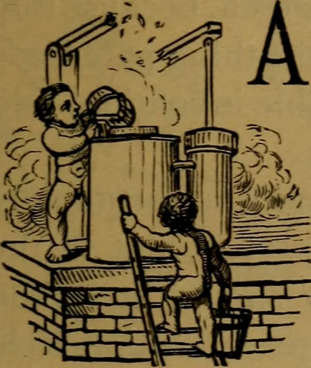 An illustration from Patent soliciting and United States court practice, with remarks concerning specifications and claims, drawings, official examination, appeals, reissues, searches and reports, court practice, interferences, foreign patents, etc, 1883, leaf 68