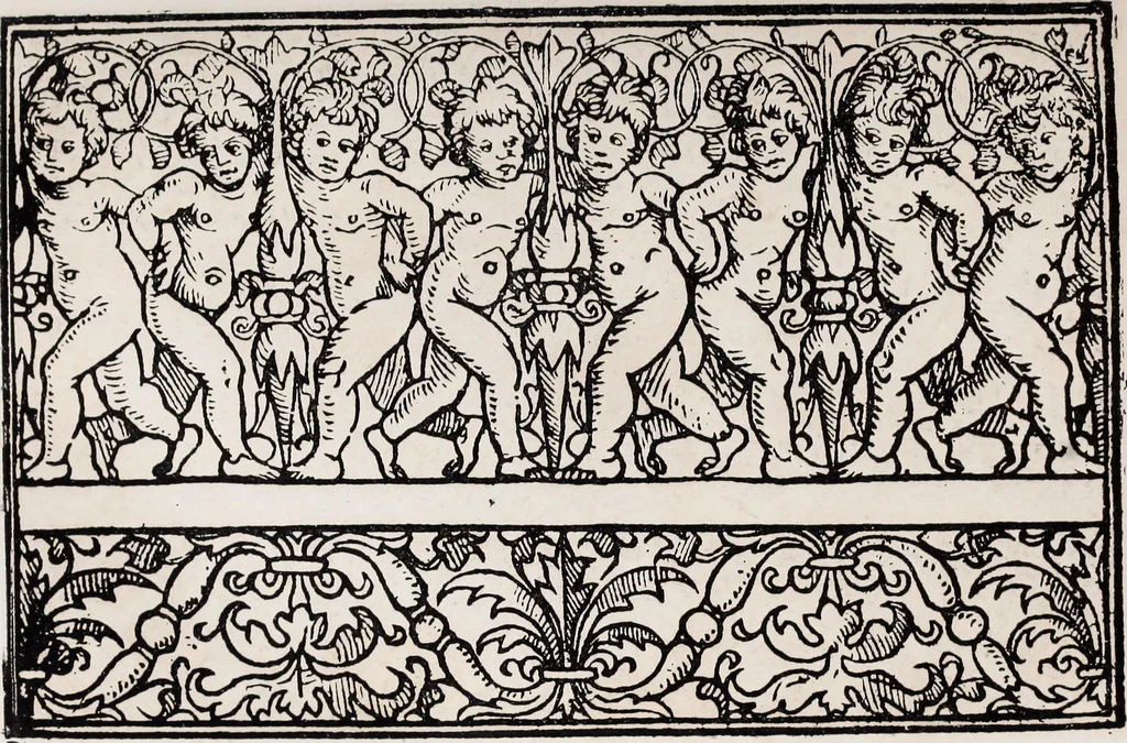 An illustration from Patrons de broderie et de lingerie du XVIe siècle, 1872, leaf 119