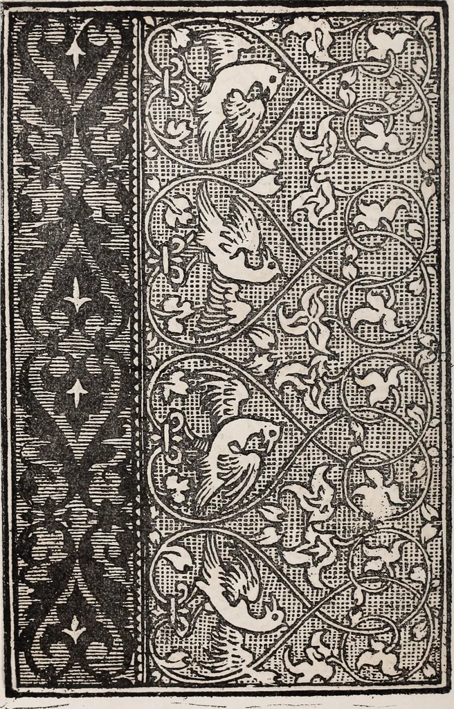 An illustration from Patrons de broderie et de lingerie du XVIe siècle, 1872, leaf 127