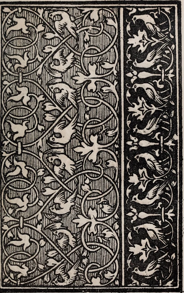 An illustration from Patrons de broderie et de lingerie du XVIe siècle, 1872, leaf 130