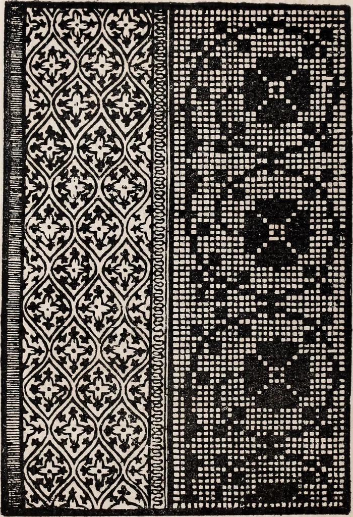 An illustration from Patrons de broderie et de lingerie du XVIe siècle, 1872, leaf 53