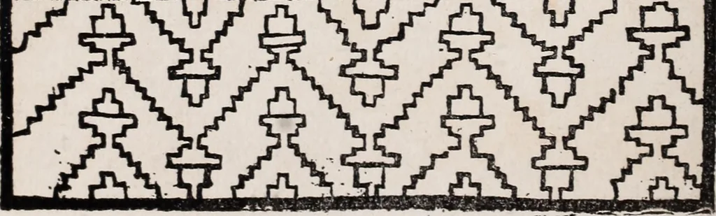 An illustration from Patrons de broderie et de lingerie du XVIe siècle, 1872, leaf 67