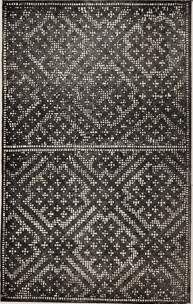 An illustration from Patrons de broderie et de lingerie du XVIe siècle, 1872, leaf 69