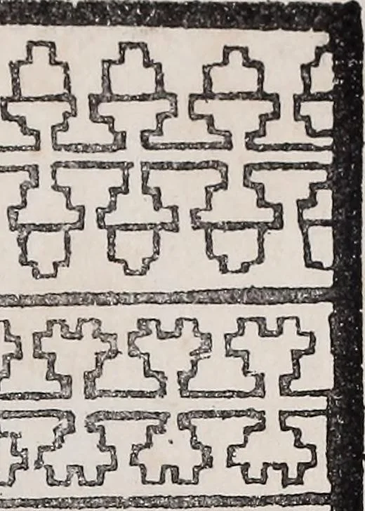An illustration from Patrons de broderie et de lingerie du XVIe siècle, 1872, leaf 72