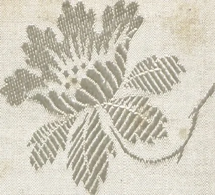 An illustration from Pattern book of silks and damasks, 1700, leaf 104