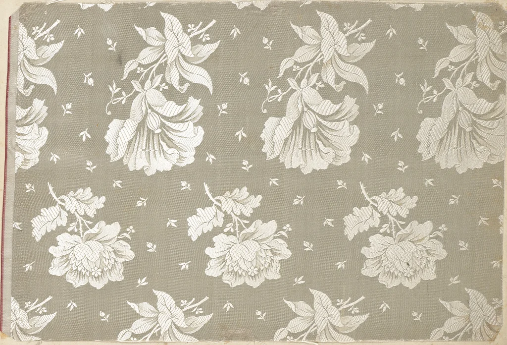 An illustration from Pattern book of silks and damasks, 1700, leaf 24