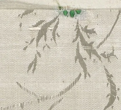An illustration from Pattern book of silks and damasks, 1700, leaf 95