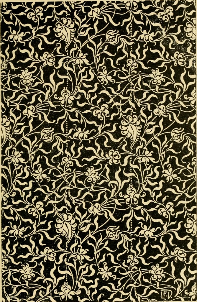 An illustration from Pattern design : a book for students treating in a practical way of the anatomy, planning & evolution of repeated ornament, 1915, leaf 108
