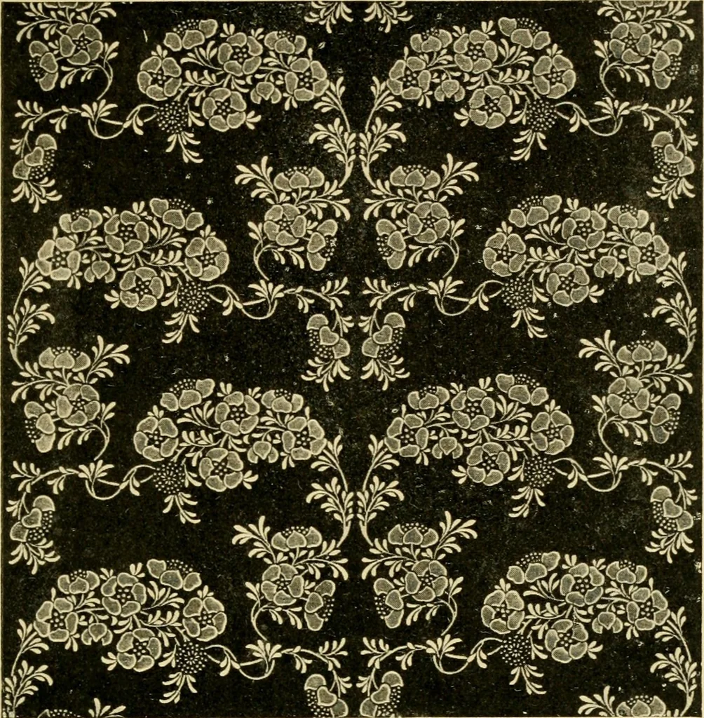 An illustration from Pattern design : a book for students treating in a practical way of the anatomy, planning & evolution of repeated ornament, 1915, leaf 124