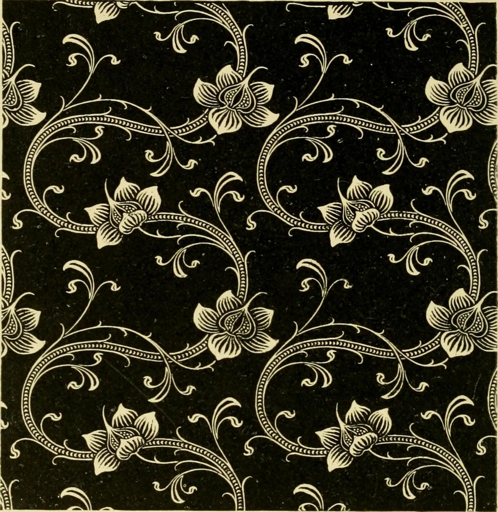An illustration from Pattern design : a book for students treating in a practical way of the anatomy, planning & evolution of repeated ornament, 1915, leaf 129