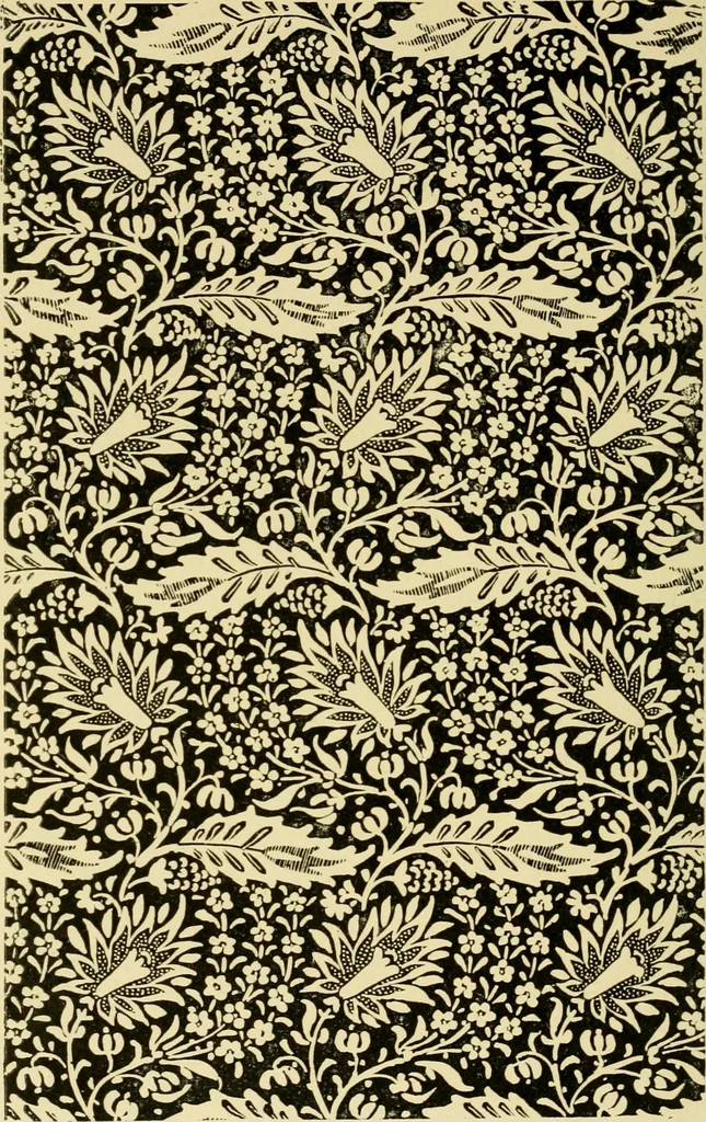 An illustration from Pattern design : a book for students treating in a practical way of the anatomy, planning & evolution of repeated ornament, 1915, leaf 133