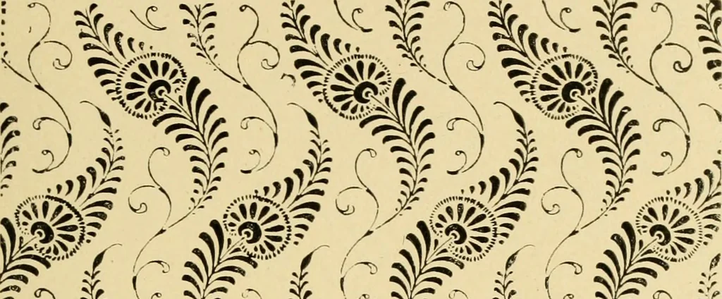 An illustration from Pattern design : a book for students treating in a practical way of the anatomy, planning & evolution of repeated ornament, 1915, leaf 150
