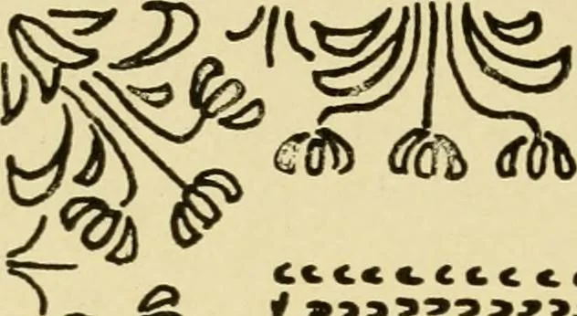 An illustration from Pattern design : a book for students treating in a practical way of the anatomy, planning & evolution of repeated ornament, 1915, leaf 175