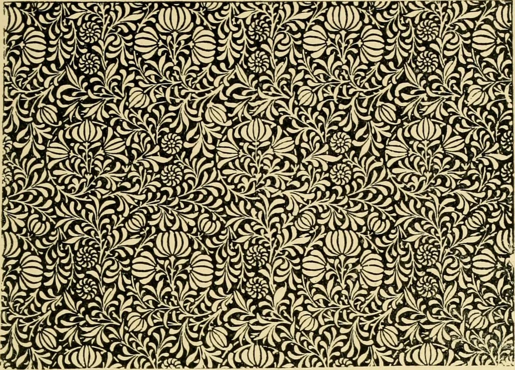 An illustration from Pattern design : a book for students treating in a practical way of the anatomy, planning & evolution of repeated ornament, 1915, leaf 188