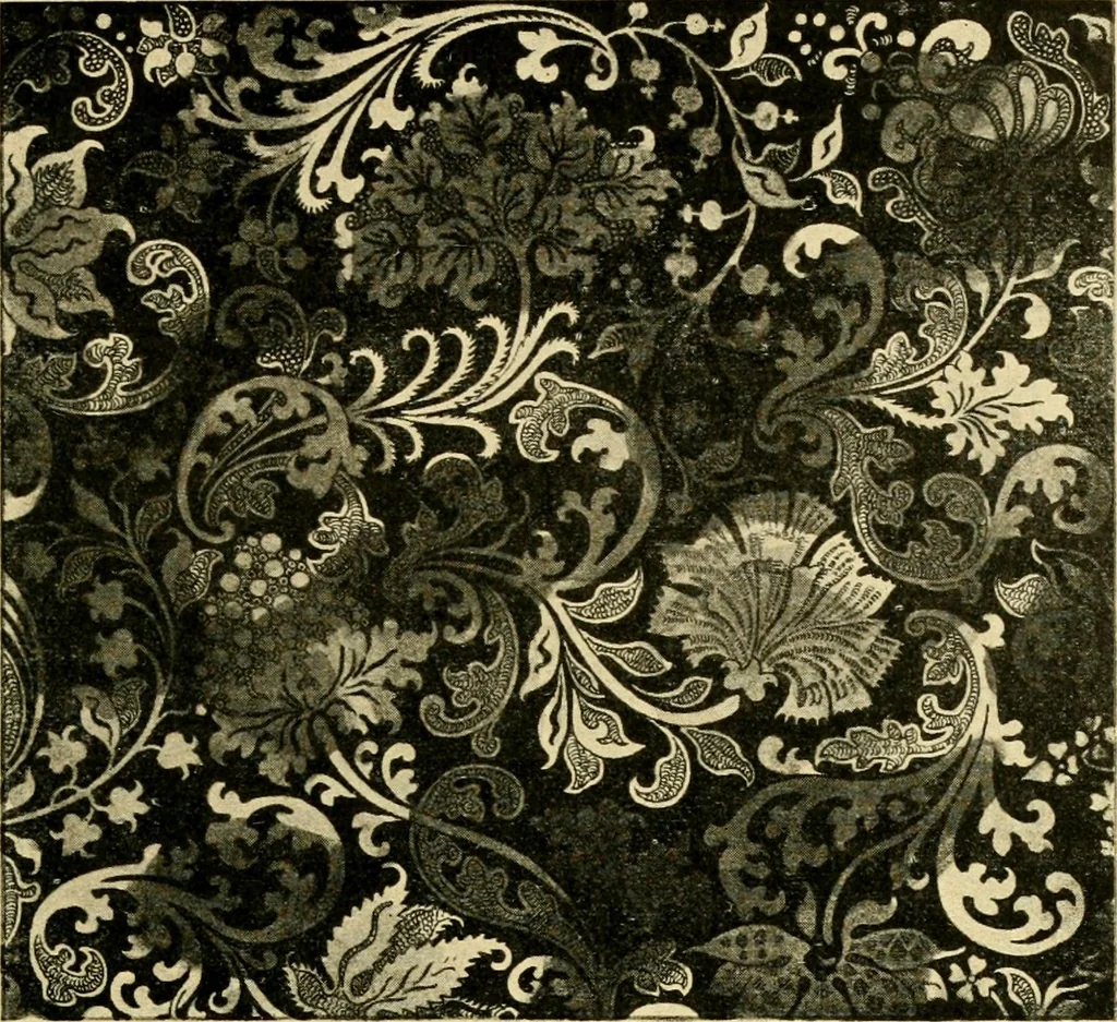 An illustration from Pattern design : a book for students treating in a practical way of the anatomy, planning & evolution of repeated ornament, 1915, leaf 230