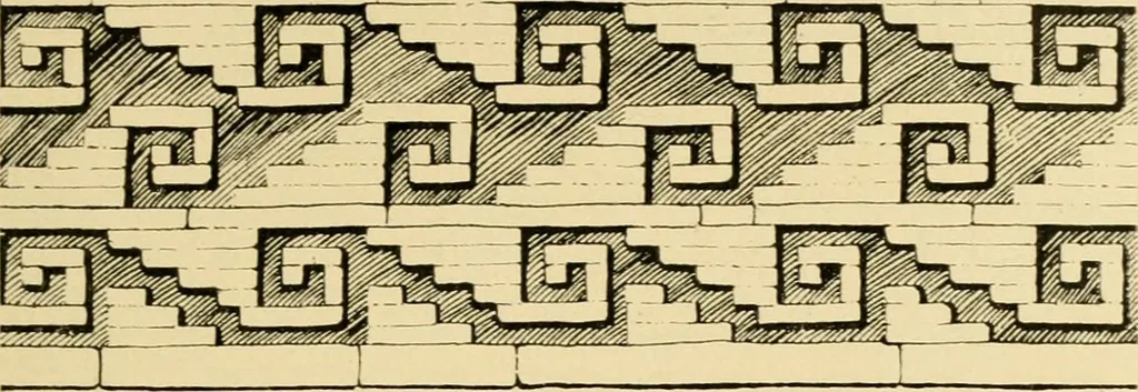 An illustration from Pattern design : a book for students treating in a practical way of the anatomy, planning & evolution of repeated ornament, 1915, leaf 242