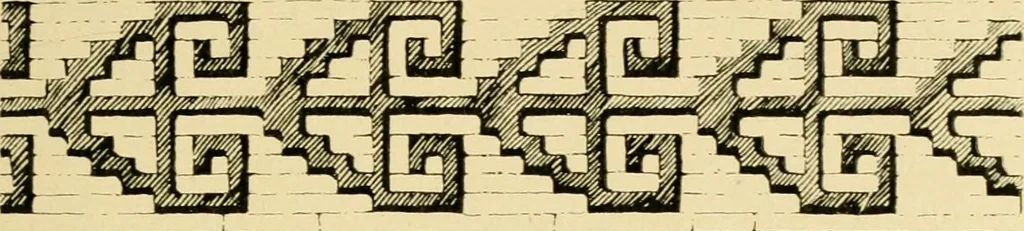 An illustration from Pattern design : a book for students treating in a practical way of the anatomy, planning & evolution of repeated ornament, 1915, leaf 242