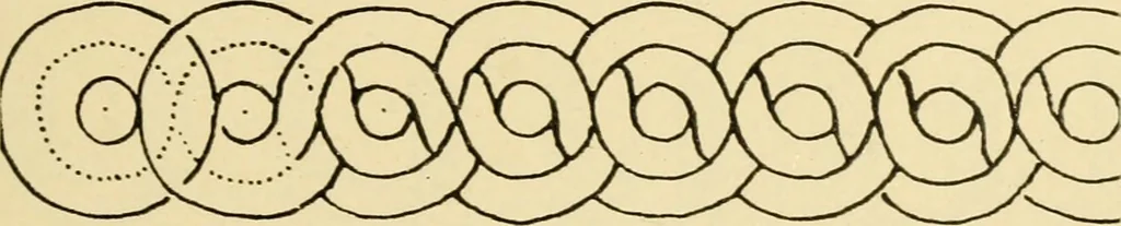 An illustration from Pattern design : a book for students treating in a practical way of the anatomy, planning & evolution of repeated ornament, 1915, leaf 246
