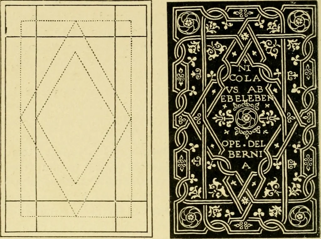 An illustration from Pattern design : a book for students treating in a practical way of the anatomy, planning & evolution of repeated ornament, 1915, leaf 267