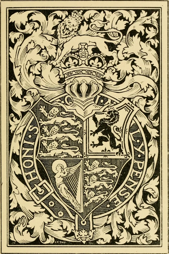 An illustration from Pattern design : a book for students treating in a practical way of the anatomy, planning & evolution of repeated ornament, 1915, leaf 32
