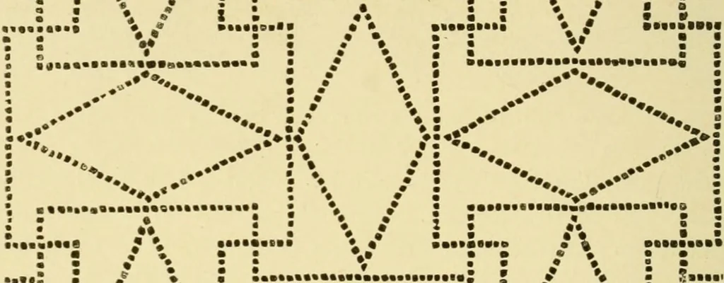 An illustration from Pattern design : a book for students treating in a practical way of the anatomy, planning & evolution of repeated ornament, 1915, leaf 73
