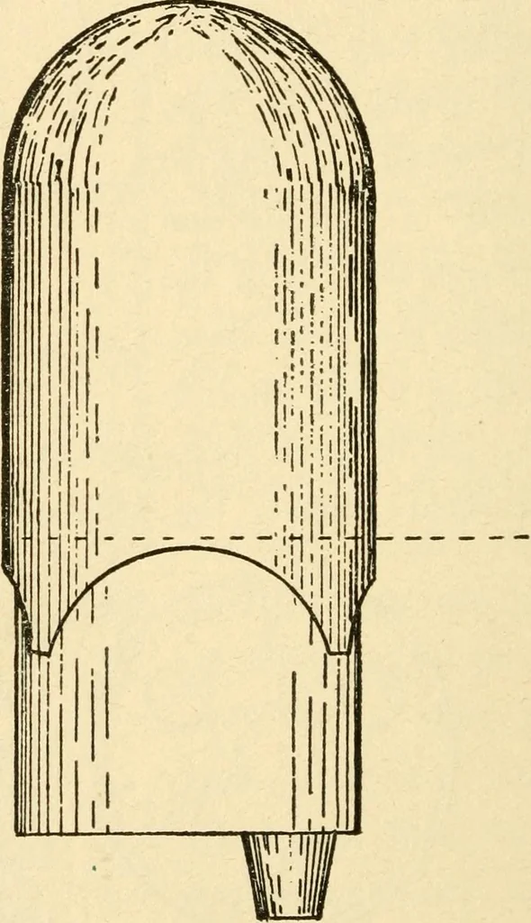 An illustration from Pattern making and foundry practice; a plain statement of the methods of wood pattern making, as practiced in modern pattern shops, with complete instructions for sweep work and notes on foundry practice, together with numerous drawings taken from actual patterns .., 1905, leaf 125