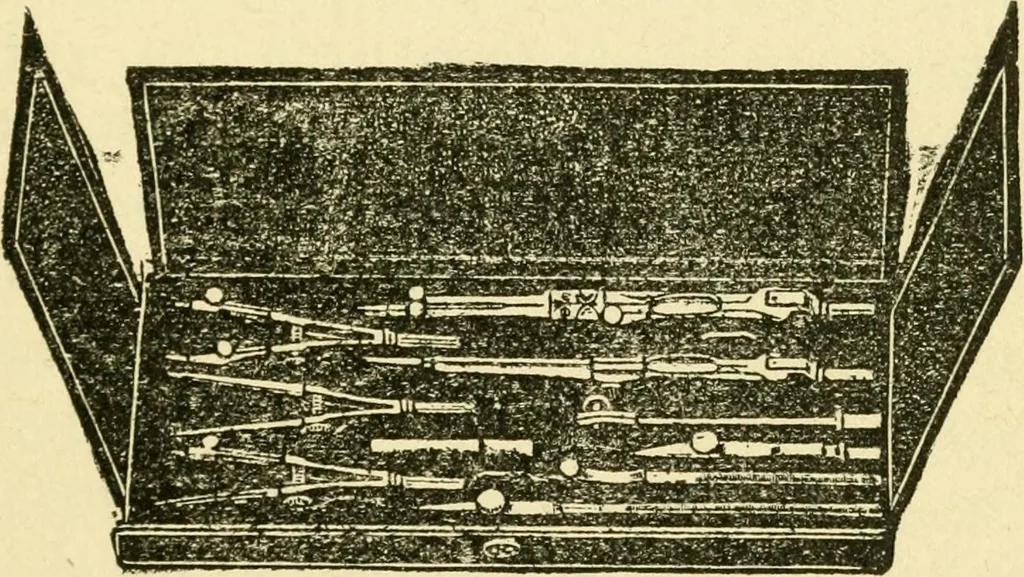 An illustration from Pattern making and foundry practice; a plain statement of the methods of wood pattern making, as practiced in modern pattern shops, with complete instructions for sweep work and notes on foundry practice, together with numerous drawings taken from actual patterns .., 1905, leaf 48