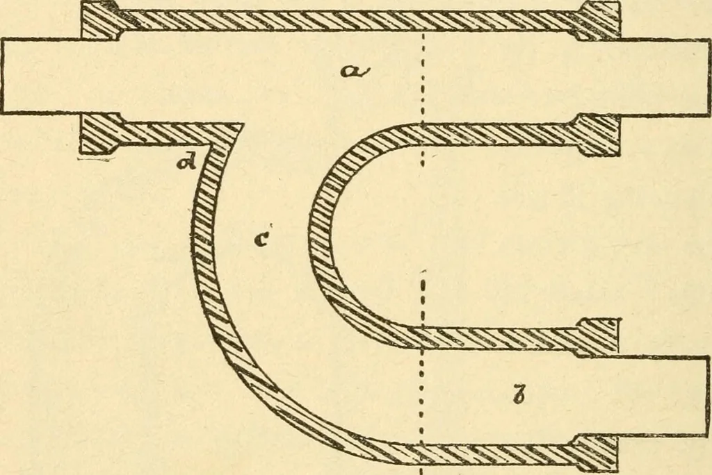 An illustration from Pattern making and foundry practice; a plain statement of the methods of wood pattern making, as practiced in modern pattern shops, with complete instructions for sweep work and notes on foundry practice, together with numerous drawings taken from actual patterns .., 1905, leaf 73