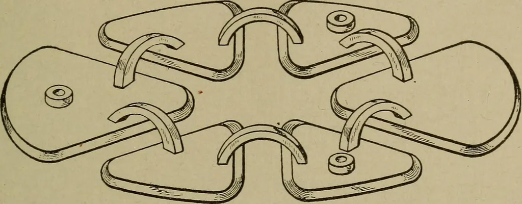 An illustration from Pattern making; a practical treatise for the pattern maker on wood-working and wood turning, tools and equipment, construction of simple and complicated patterns, modern molding machines and molding practice, 1916, leaf 120