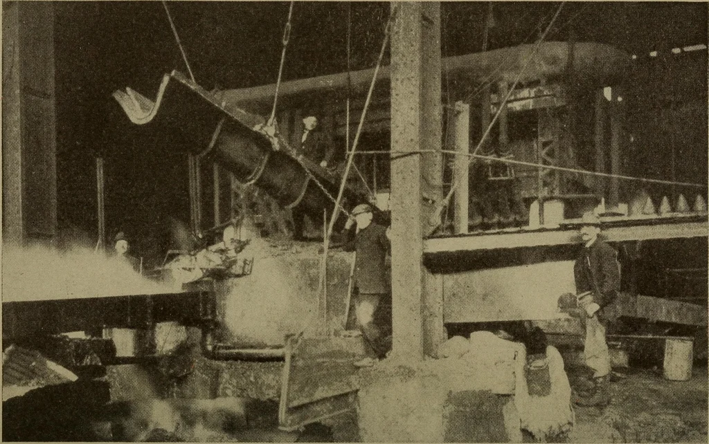 An illustration from Pattern making; a practical treatise for the pattern maker on wood-working and wood turning, tools and equipment, construction of simple and complicated patterns, modern molding machines and molding practice, 1916, leaf 171