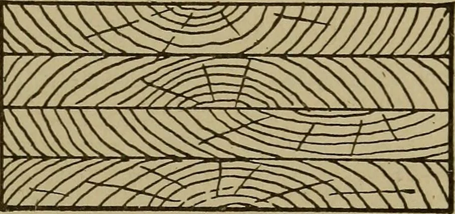 An illustration from Pattern making; a practical treatise for the pattern maker on wood-working and wood turning, tools and equipment, construction of simple and complicated patterns, modern molding machines and molding practice, 1916, leaf 20