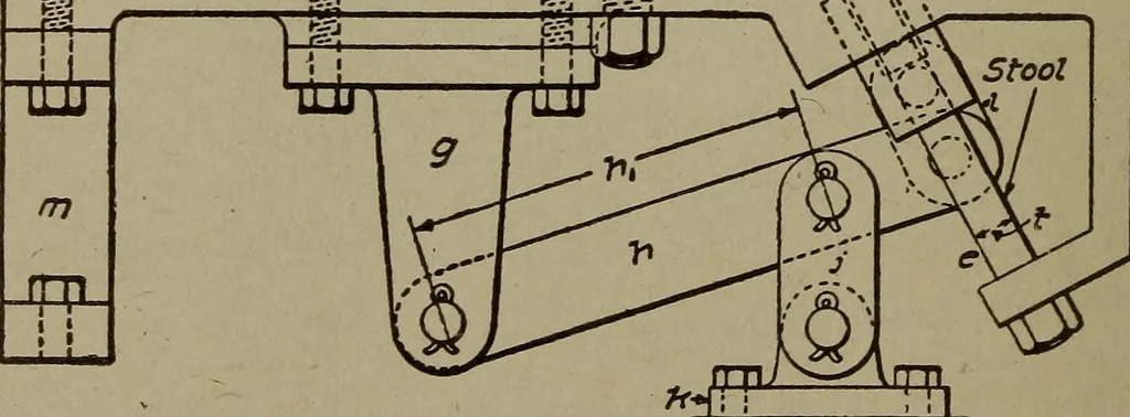 An illustration from Pattern making; a practical treatise for the pattern maker on wood-working and wood turning, tools and equipment, construction of simple and complicated patterns, modern molding machines and molding practice, 1916, leaf 203