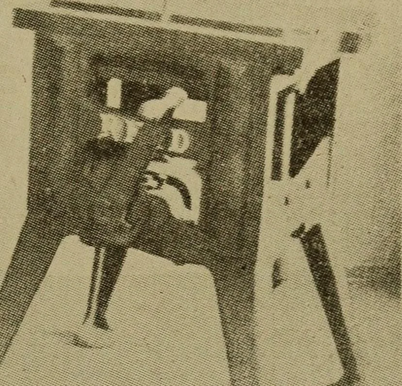 An illustration from Pattern making; a practical treatise for the pattern maker on wood-working and wood turning, tools and equipment, construction of simple and complicated patterns, modern molding machines and molding practice, 1916, leaf 218