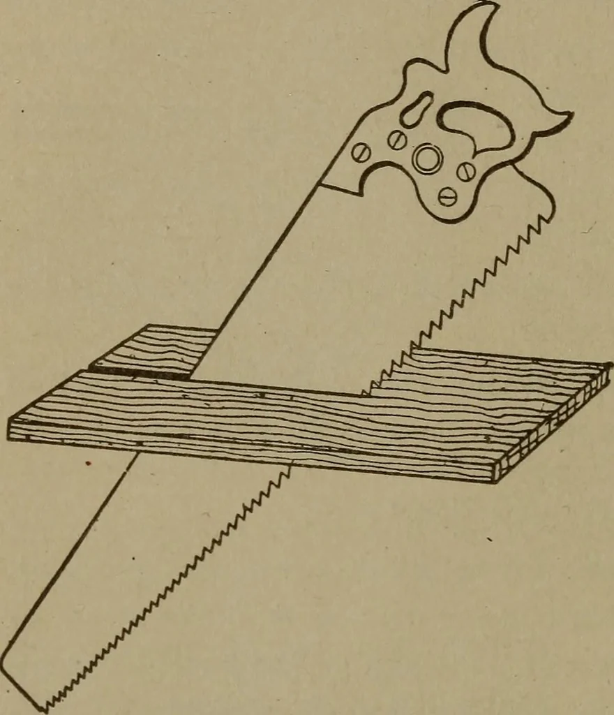An illustration from Pattern making; a practical treatise for the pattern maker on wood-working and wood turning, tools and equipment, construction of simple and complicated patterns, modern molding machines and molding practice, 1916, leaf 23
