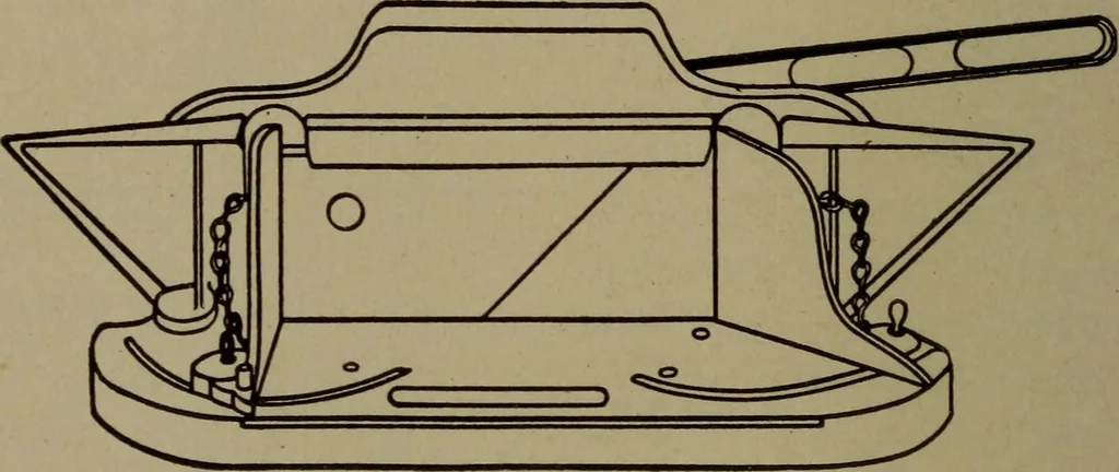 An illustration from Pattern making; a practical treatise for the pattern maker on wood-working and wood turning, tools and equipment, construction of simple and complicated patterns, modern molding machines and molding practice, 1916, leaf 65