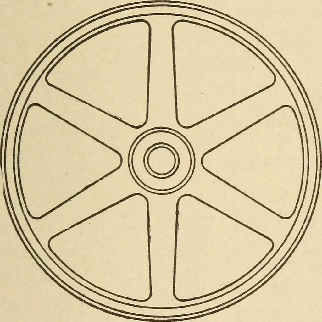 An illustration from Pattern making; a practical treatise for the pattern maker on wood-working and wood turning, tools and equipment, construction of simple and complicated patterns, modern molding machines and molding practice, 1921, leaf 112