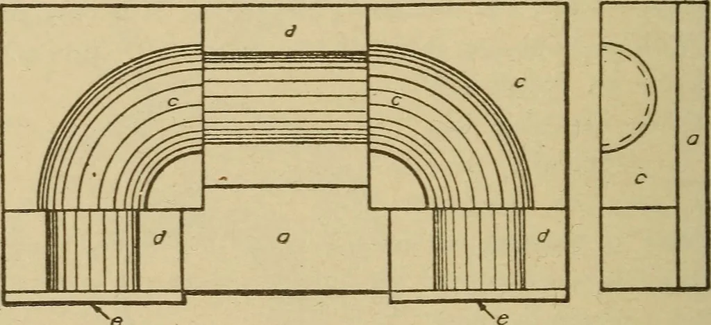 An illustration from Pattern making; a practical treatise for the pattern maker on wood-working and wood turning, tools and equipment, construction of simple and complicated patterns, modern molding machines and molding practice, 1921, leaf 139
