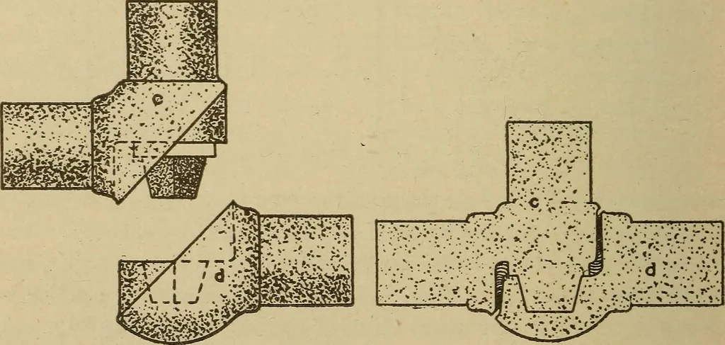 An illustration from Pattern making; a practical treatise for the pattern maker on wood-working and wood turning, tools and equipment, construction of simple and complicated patterns, modern molding machines and molding practice, 1921, leaf 149
